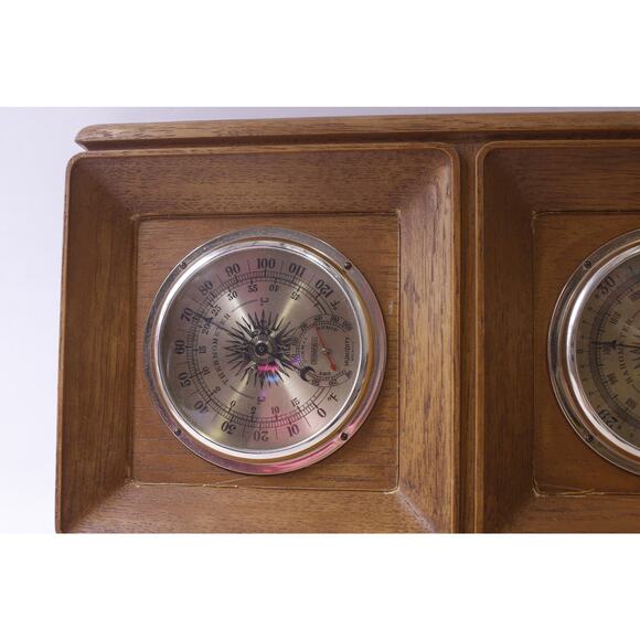 Springfield, Weather Station, Thermometer, Barometer, Humidity, Made in USA, - Picture 3 of 5